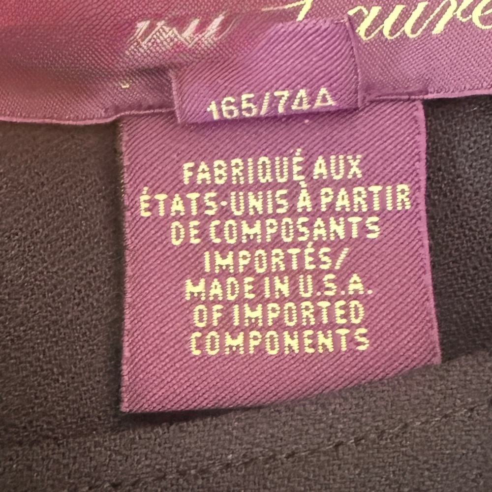 Ralph Lauren Purple Label Midnight Blue Long Sleeve jumpsuit - Picture 2 of 2